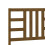 VidaXL (honey brown, 206 x 4 x 100 cm) vidaXL Bed Headboard Home Bedroom Decorative Bed Header Panel Solid Wood Pine 7