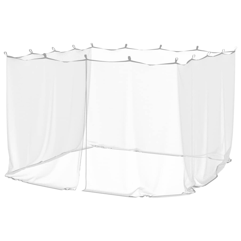 Vidaxl (White) Mosquito Net For Indoor Outdoor Mosquito Mesh Netting 156 Mesh White