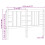 VidaXL (grey, 166 x 4 x 100 cm) vidaXL Bed Headboard Home Bedroom Decorative Bed Header Panel Solid Wood Pine 9