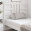 VidaXL (white, 106 x 4 x 100 cm) vidaXL Bed Headboard Home Bedroom Decorative Bed Header Panel Solid Wood Pine 3