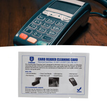 50pcs Credit Card Reader Cleaning Cards for POS & ATM Machines Easy to Use
