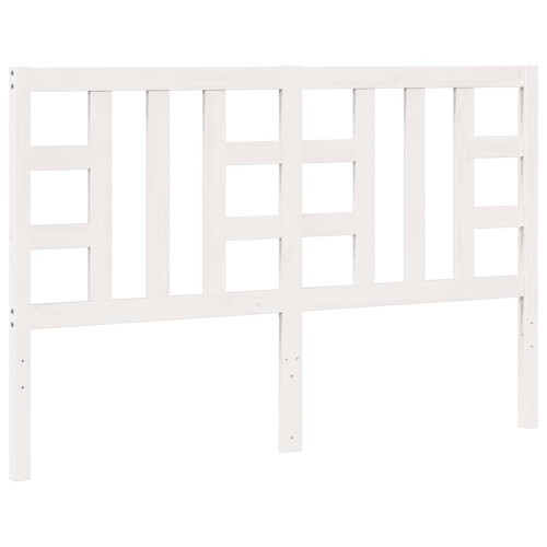 VidaXL (white, 156 x 4 x 100 cm) vidaXL Bed Headboard Home Bedroom Decorative Bed Header Panel Solid Wood Pine 1