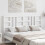 VidaXL (white, 156 x 4 x 100 cm) vidaXL Bed Headboard Home Bedroom Decorative Bed Header Panel Solid Wood Pine 3