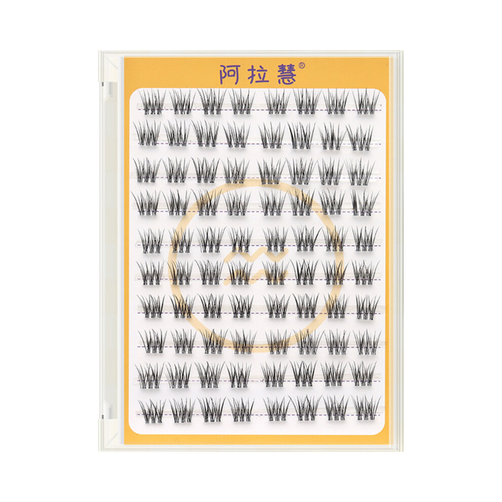 Penghui-Toys Black (11) Pre-Glued Eyelash Clusters - Easy For Beginners
