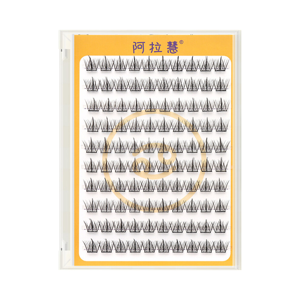 Penghui-Toys Black (3) Pre-Glued Eyelash Clusters - Easy For Beginners
