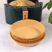 (True Color, 20PCS) 50pcs Air Fryer Baking Paper for Pizza, Bacon, Bread