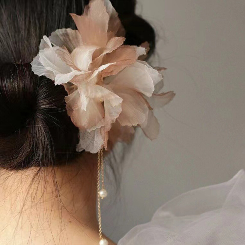 Penghui-Toys Elegant Tassel Flower Hair Sticks - Perfect Gift