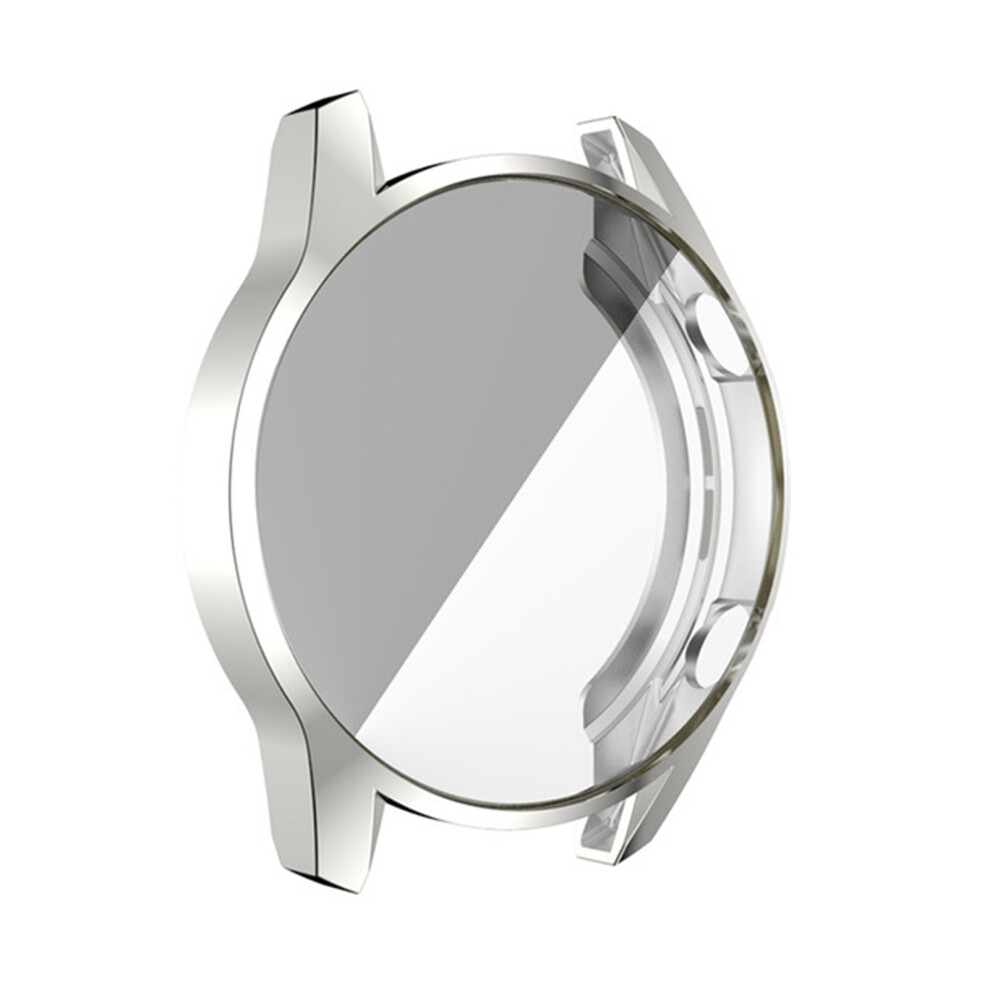 (Silver) Flexible Tpu Watch Protector, Anti-Smudge Silver 6017806851594