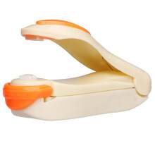 (Beige) Portable Mini Bag Sealer for Food & Plastic Bags