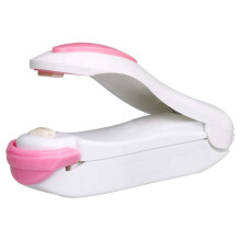 (Black) Portable Mini Bag Sealer for Food & Plastic Bags