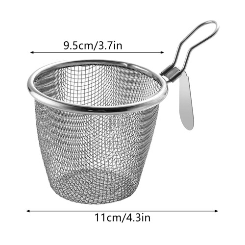 Stainless Steel Fine Mesh Colander with Handle