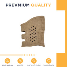 (Sand) 5.56mm Silicone Anti-Slip Gun Case, Lightweight & Elastic