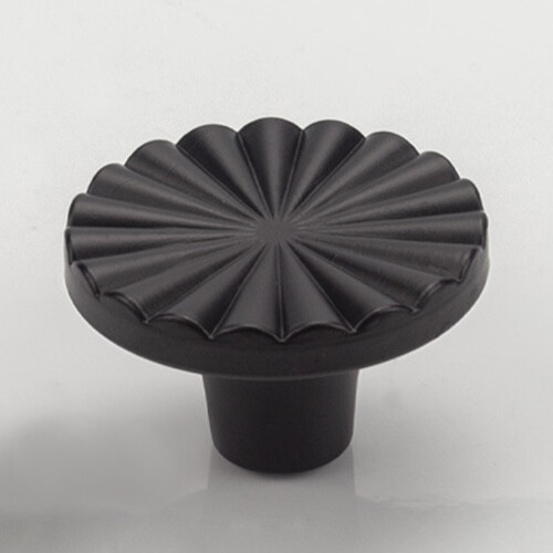 (8124 black, 10pcs) Kitchen Cabinet Knobs - Decorative Door Handles 1
