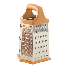 6-Sided Stainless Steel Grater for Kitchen