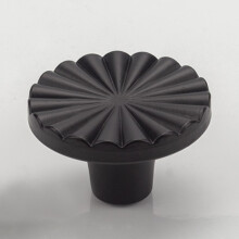 (8124 black, 5) Kitchen Cabinet Knobs - Decorative Door Handles