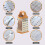 6-Sided Stainless Steel Grater for Kitchen 5
