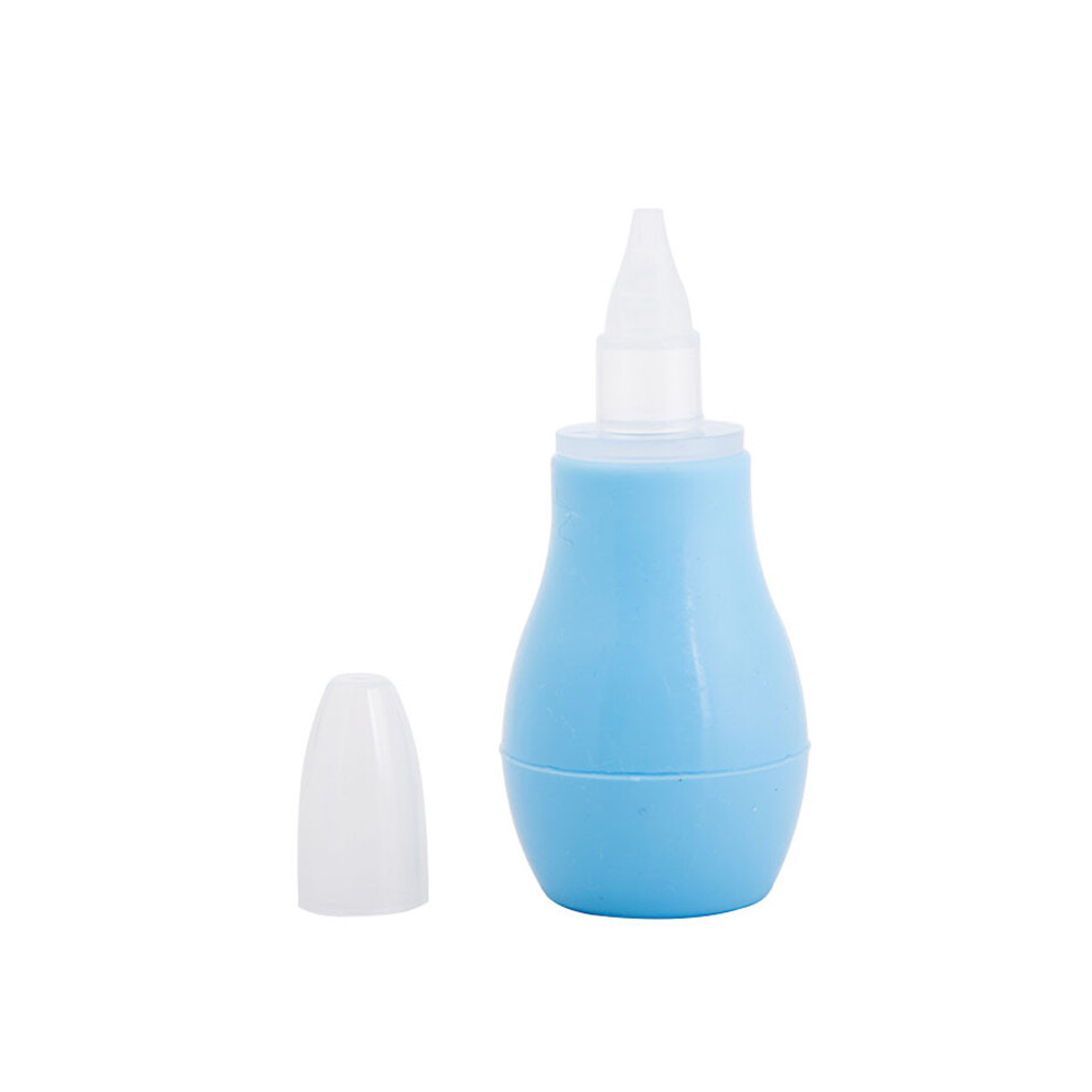 Penghui-Toys (Blue) Baby Nasal Aspirator - Silicone Suction Pump