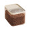 (Transparent, S) Pet Food Storage Container - Moisture-Resistant PP 2
