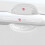 (Phine/Att) Anti-Scratch Car Door Handle Stickers 1