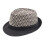 (Black) Beach Straw Sun Hat - UV Protection for Summer 1