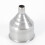 (A) Stainless Steel Kitchen Funnel for Cooking Baking 10
