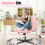 Cadeira Rosa Sem Braços com Design Moderno 6