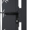 VidaXL vidaXL Gartentor Anthrazit 100x125 cm Stahl Bambus-Design 7
