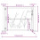 VidaXL vidaXL Gartentor Anthrazit 100x100 cm Stahl Gras-Design 9