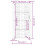 VidaXL vidaXL Gartentor Anthrazit 100x175 cm Stahl Quadratisches Design 9