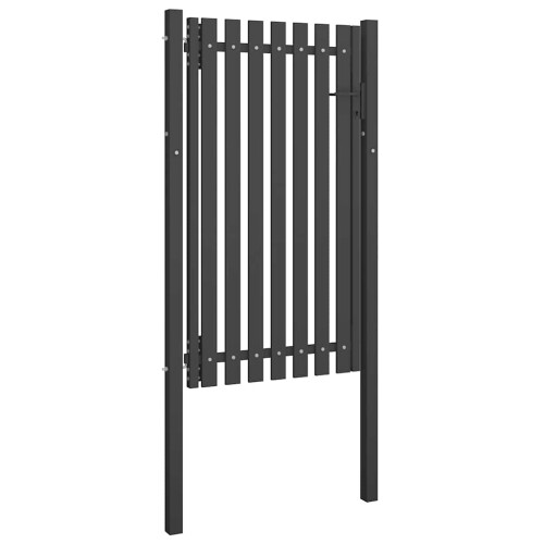 VidaXL vidaXL Gartentor Stahl 1x2,25 m Anthrazit 1