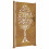 VidaXL vidaXL Gartentor 100x175 cm Cortenstahl Baumdesign 2