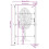 VidaXL vidaXL Gartentor 100x175 cm Cortenstahl Baumdesign 4