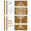 VidaXL vidaXL Gartentor 100x175 cm Cortenstahl Baumdesign 11