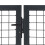 VidaXL vidaXL Gartentor mit Pfosten Stahl 350140 cm Anthrazit 3