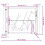 VidaXL vidaXL Gartentor Anthrazit 100x75 cm Stahl Gras-Design 9