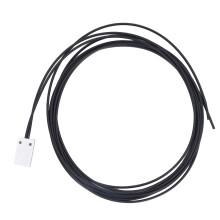 Compact Fiber Optic Sensor for Precision Detection, Reflective Design with0-700mm Range, Flexible Cable and High Reliability, Metal and ABS