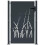 VidaXL vidaXL Gartentor Anthrazit 100x150 cm Stahl Gras-Design 3