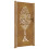 VidaXL vidaXL Gartentor 100x175 cm Cortenstahl Baumdesign 2