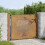 VidaXL vidaXL Gartentor 100x100 cm Cortenstahl Baumdesign 3