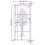 VidaXL vidaXL Gartentor 100x175 cm Cortenstahl Baumdesign 4