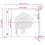VidaXL vidaXL Gartentor 100x100 cm Cortenstahl Baumdesign 4