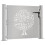 VidaXL vidaXL Gartentor 100x100 cm Cortenstahl Baumdesign 5