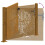 VidaXL vidaXL Gartentor 100x100 cm Cortenstahl Baumdesign 8