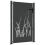 VidaXL vidaXL Gartentor Anthrazit 100x125 cm Stahl Gras-Design 2