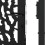 VidaXL vidaXL Gartentor Schwarz 100x125 cm Stahl Trace Design 8