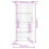 VidaXL vidaXL Gartentor Anthrazit 100x200 cm Stahl Quadratisches Design 9