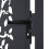 VidaXL vidaXL Gartentor Anthrazit 100x175 cm Stahl Baum-Design 7