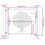 VidaXL vidaXL Gartentor Anthrazit 100x75 cm Stahl Baum-Design 9