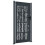 VidaXL vidaXL Gartentor Anthrazit 100x175 cm Stahl Bambus-Design 2