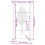 VidaXL vidaXL Gartentor Anthrazit 100x200 cm Stahl Baum-Design 9